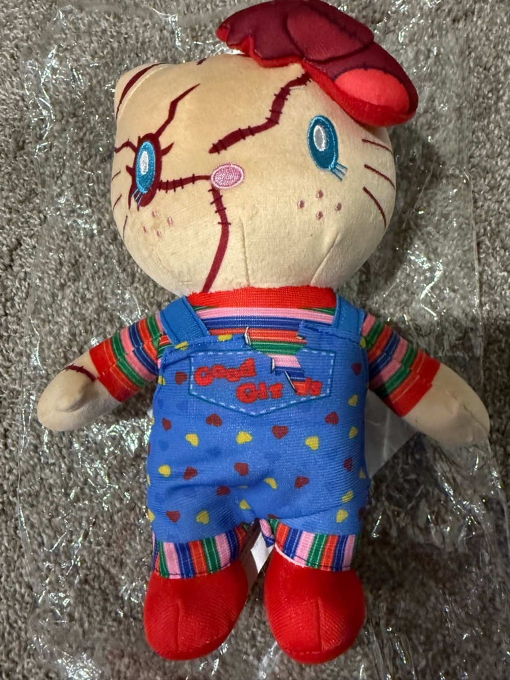 Brand new hello kitty chucky good girl doll approximately 10”
